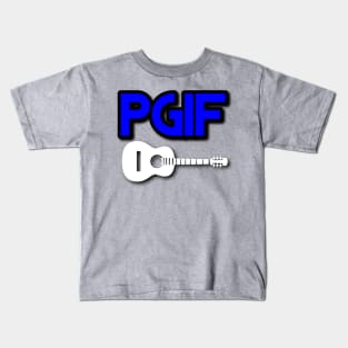 PGIF (PRAISE GOD IT'S FRIDAY) BIG BLUE Kids T-Shirt